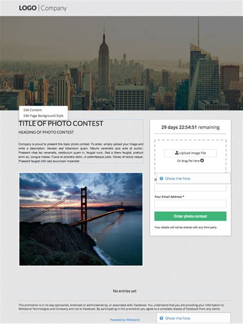 7 Free Templates for your Next Contest or Giveaway.
